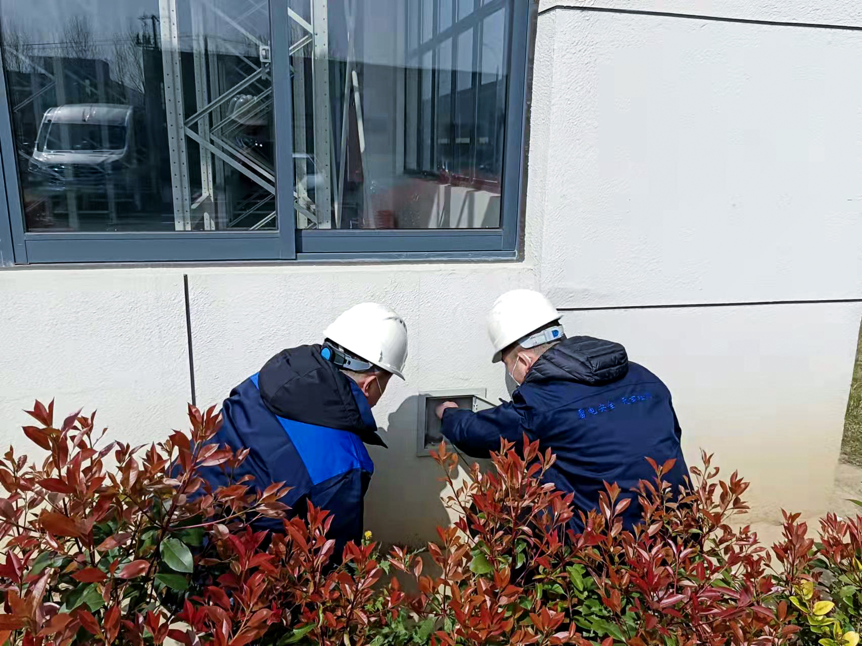 康明斯動(dòng)力防雷檢測現(xiàn)場