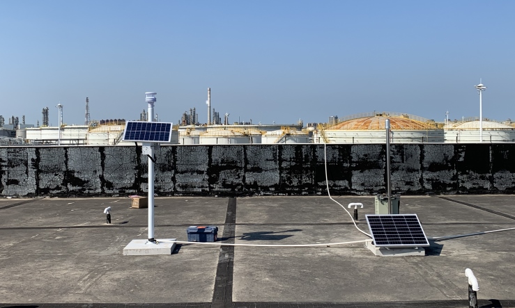 大型油氣儲(chǔ)存基地雷電預(yù)警系統(tǒng)